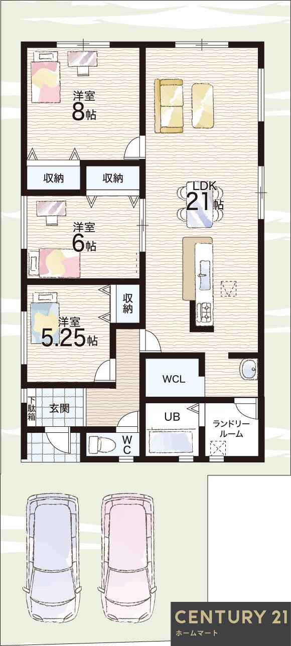 新築戸建 一戸建て東紀寺町３（京終駅） 3880万円の詳細情報 奈良県奈良市東紀寺町３ 写真12 センチュリー21ホームマート