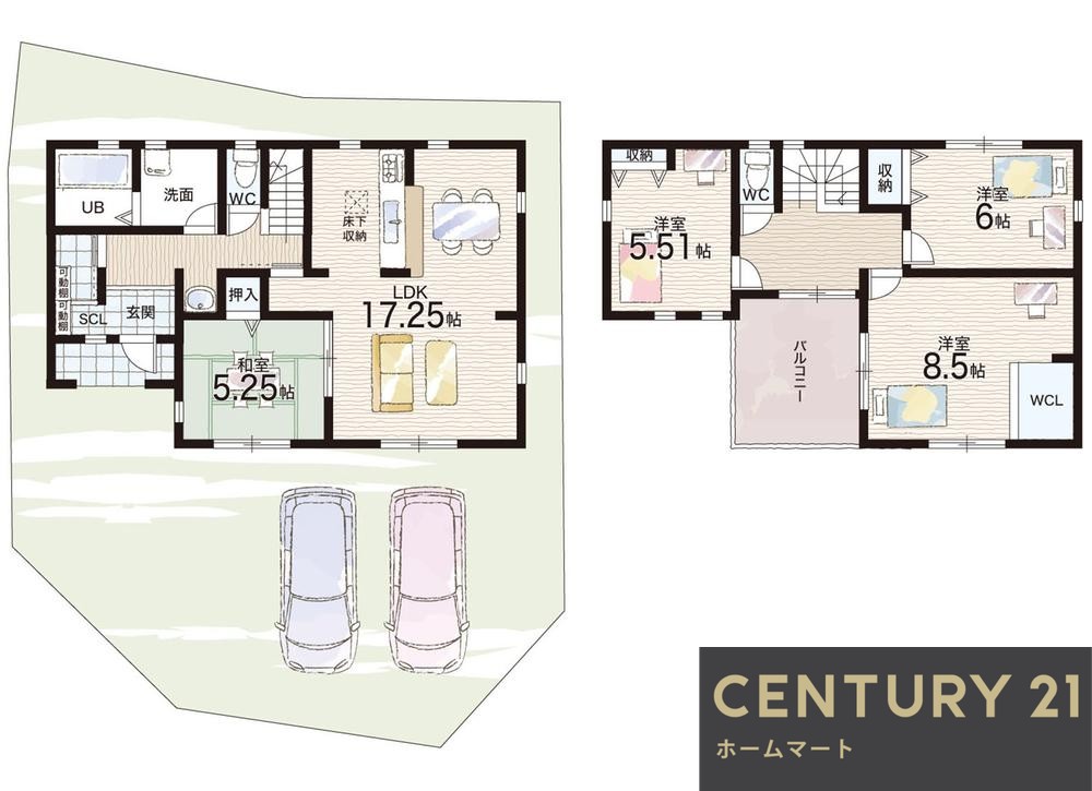 新築戸建 NEW一戸建て野洲市冨波甲 一戸建て 全３邸第３期の詳細情報 滋賀県野洲市冨波甲 写真20 センチュリー21ホームマート