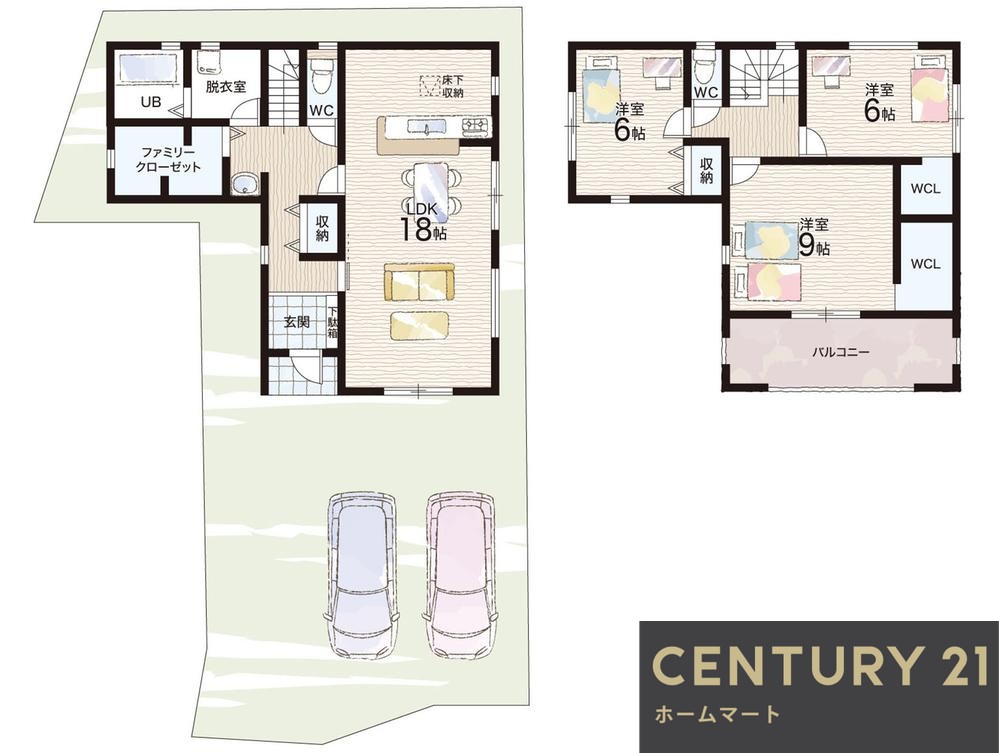 新築戸建 NEW一戸建て野洲市冨波甲 一戸建て 全３邸第３期の詳細情報 滋賀県野洲市冨波甲 写真21 センチュリー21ホームマート