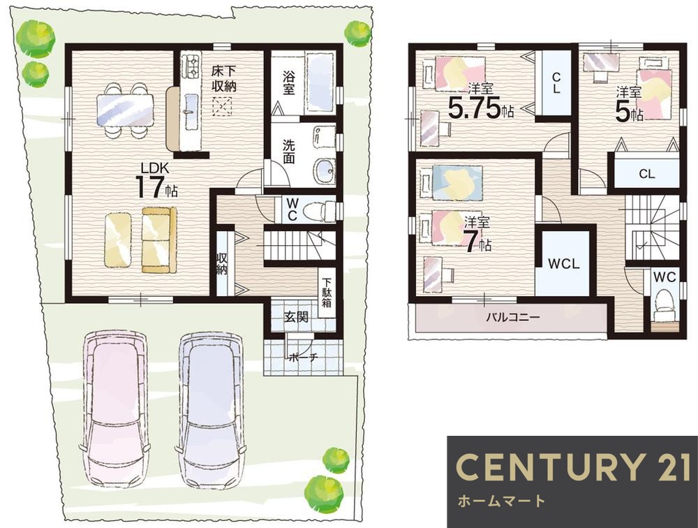 新築戸建 一戸建て仲田２（垂水駅） 4680万円の詳細情報 兵庫県神戸市垂水区仲田２ 写真18 センチュリー21ホームマート