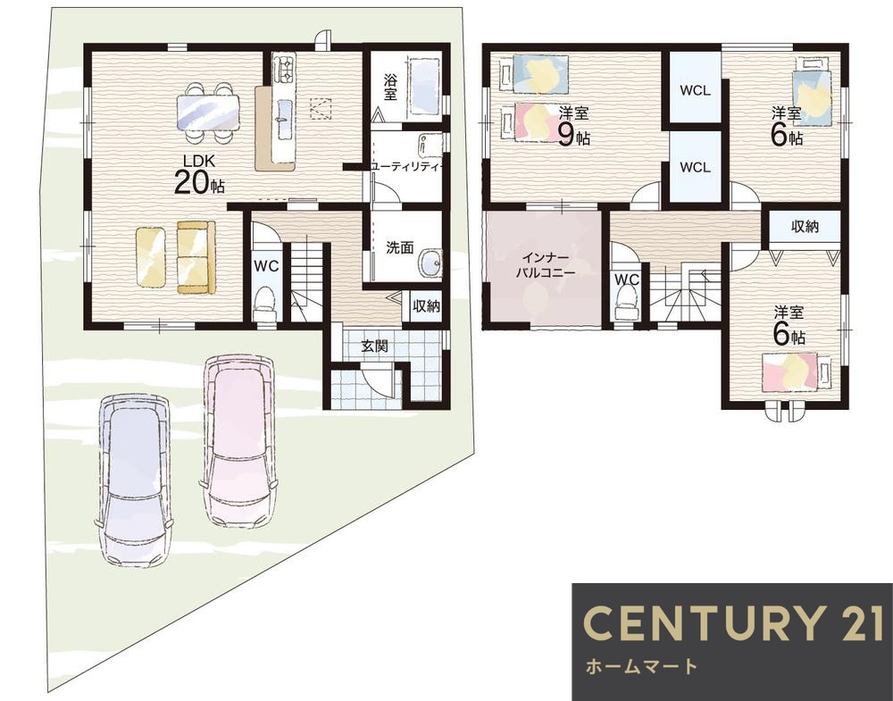 新築戸建 一戸建て深井水池町（深井駅） 4580万円の詳細情報 大阪府堺市中区深井水池町 写真12 センチュリー21ホームマート