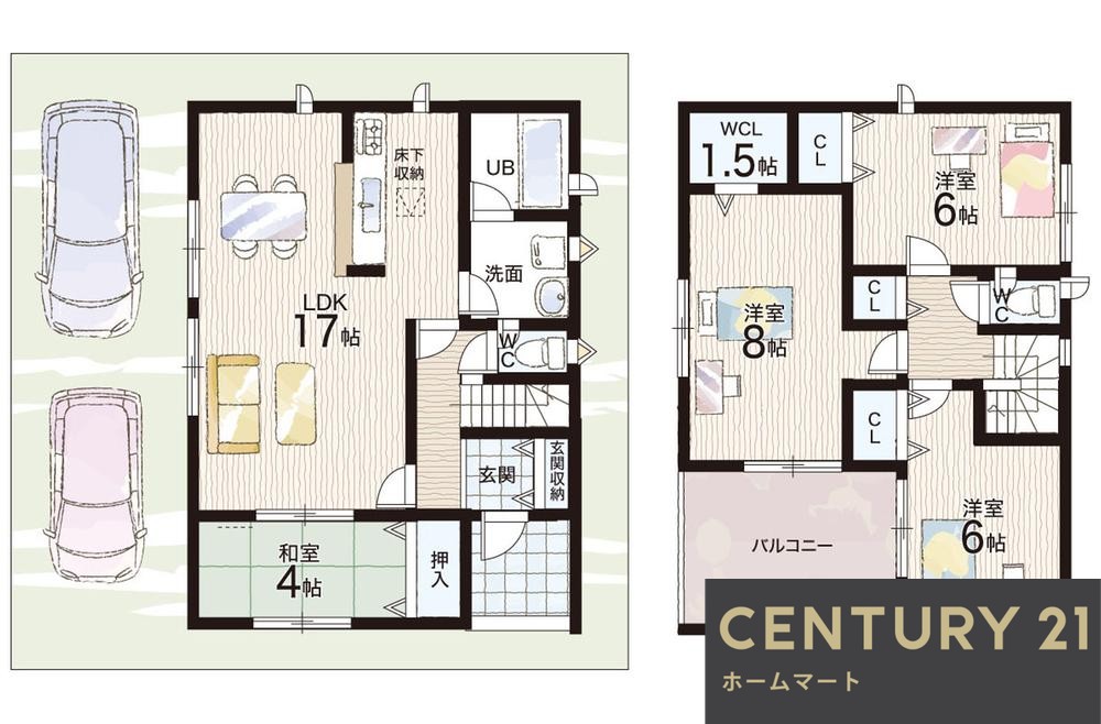 新築戸建 一戸建て八尾市新家町 全３邸 一戸建て第１期の詳細情報 大阪府八尾市新家町２ 写真17 センチュリー21ホームマート