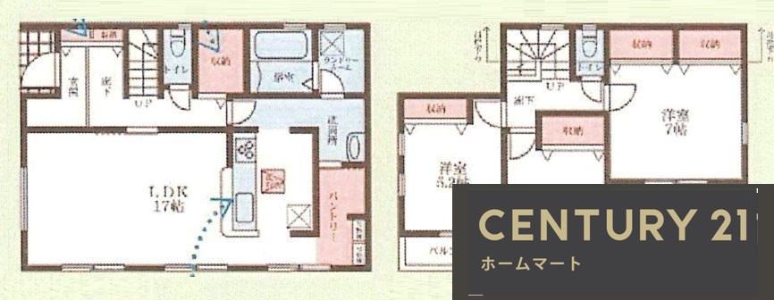新築戸建 NEW一戸建て奈良市平松4丁目 全7邸 一戸建て第5期の詳細情報 奈良県奈良市平松４ 写真14 センチュリー21ホームマート