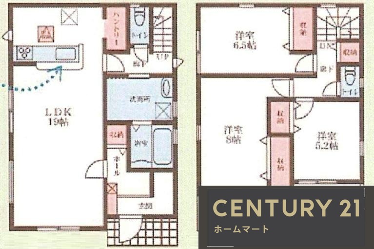 新築戸建 NEW一戸建て奈良市平松4丁目 全7邸 一戸建て第5期の詳細情報 奈良県奈良市平松４ 写真17 センチュリー21ホームマート