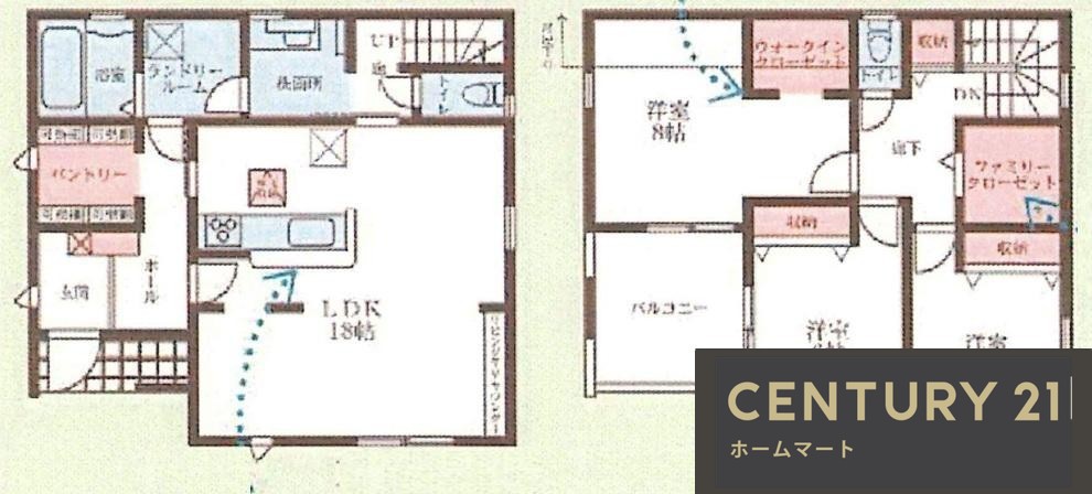 新築戸建 NEW一戸建て奈良市平松4丁目 全7邸 一戸建て第5期の詳細情報 奈良県奈良市平松４ 写真18 センチュリー21ホームマート