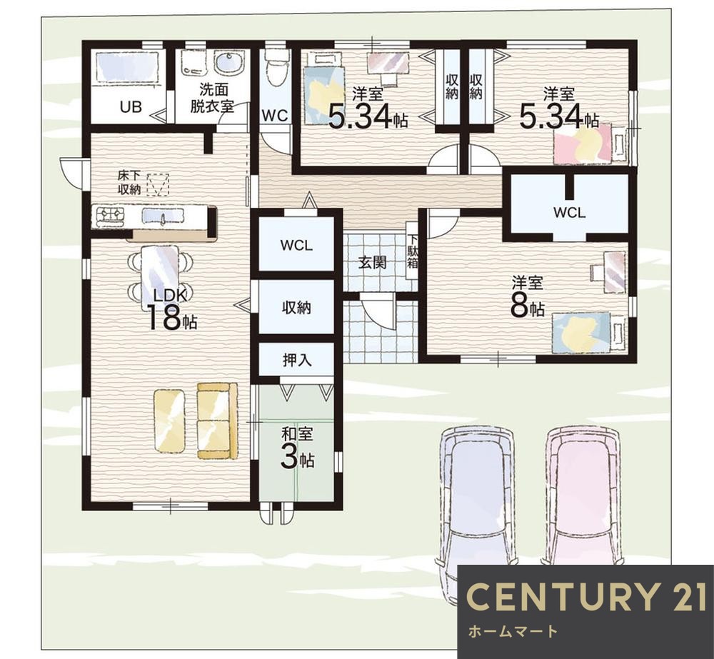 新築戸建 一戸建て磯城郡田原本町黒田 全7邸 一戸建ての詳細情報 奈良県磯城郡田原本町大字黒田 写真24 センチュリー21ホームマート