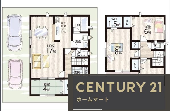 新築戸建 NEW一戸建て新家町２（久宝寺口駅） 2850万円の詳細情報 大阪府八尾市新家町２ 写真12 センチュリー21ホームマート