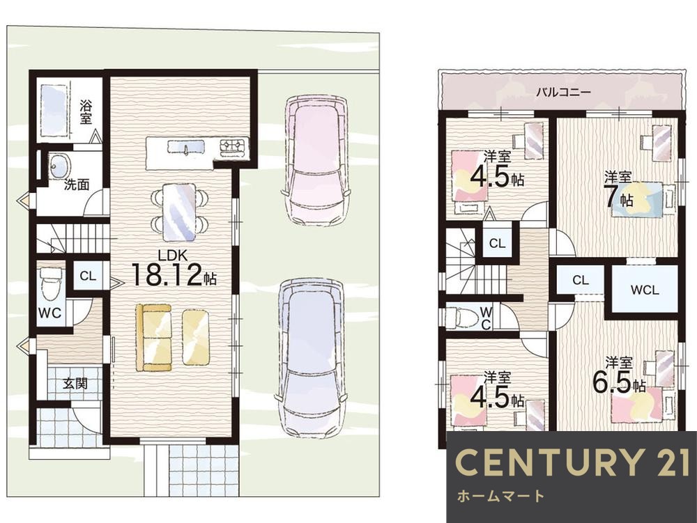 新築戸建 一戸建て平川西六反（久津川駅） 2598万円の詳細情報 京都府城陽市平川西六反 写真11 センチュリー21ホームマート