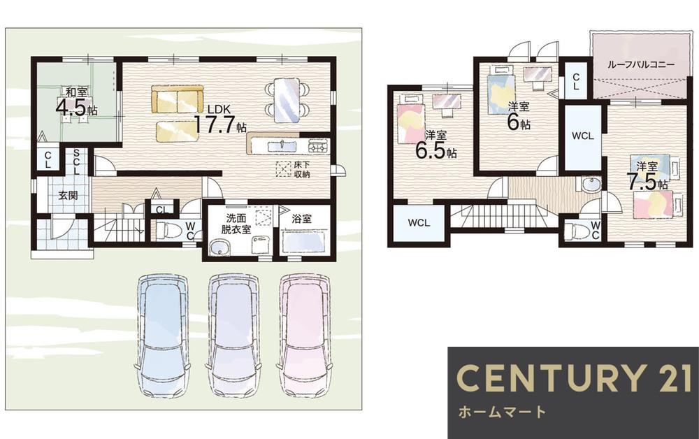 新築戸建 一戸建て緑ケ丘北町 3080万円の詳細情報 大阪府河内長野市緑ケ丘北町 写真11 センチュリー21ホームマート