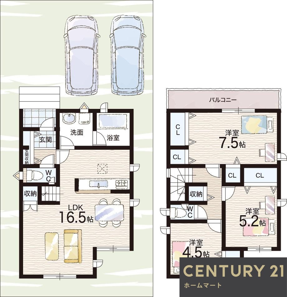 新築戸建 NEW一戸建て大原野上里男鹿町（東向日駅） 3680万円の詳細情報 京都府京都市西京区大原野上里男鹿町 写真10 センチュリー21ホームマート