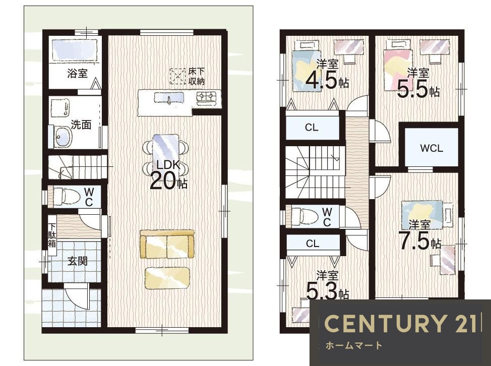 新築戸建 一戸建て野々上５（藤井寺駅） 2998万円の詳細情報 大阪府羽曳野市野々上５ 写真12 センチュリー21ホームマート