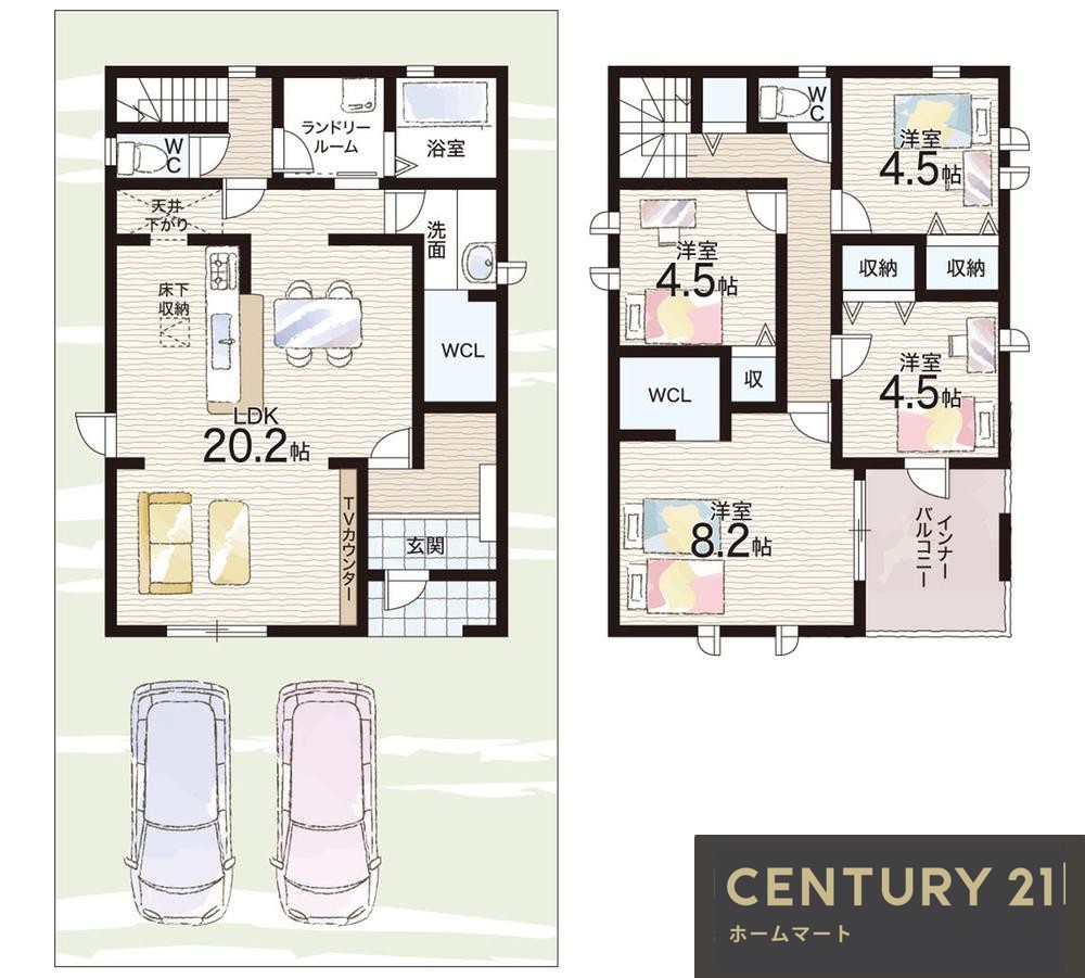 新築戸建 NEW一戸建て大津市堅田 第３期 一戸建て 全４邸の詳細情報 滋賀県大津市堅田１ 写真20 センチュリー21ホームマート