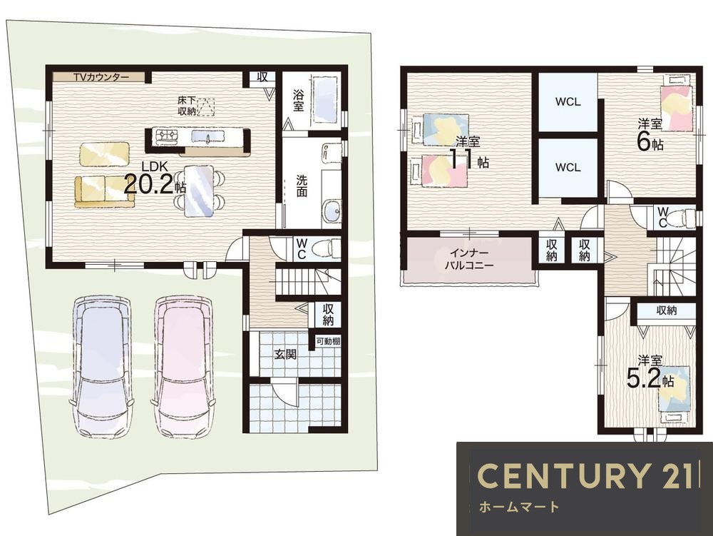 新築戸建 NEW一戸建て大津市堅田 第３期 一戸建て 全４邸の詳細情報 滋賀県大津市堅田１ 写真22 センチュリー21ホームマート