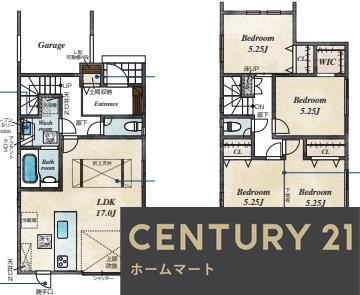 新築戸建 NEW一戸建て豊島北１（石橋阪大前駅） 5890万円・5990万円の詳細情報 大阪府池田市豊島北１ 写真12 センチュリー21ホームマート