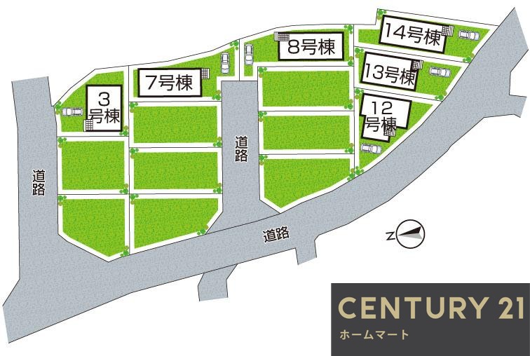 新築戸建 一戸建て北花山市田町 3080万円・3180万円の詳細情報 京都府京都市山科区北花山市田町 写真22 センチュリー21ホームマート