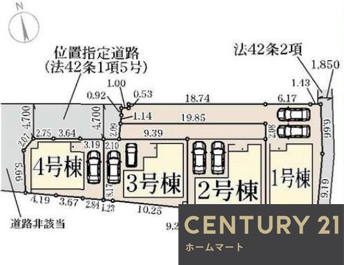 新築戸建 NEW一戸建て楢葉 2980万円～3580万円の詳細情報 大阪府堺市中区楢葉 写真11 センチュリー21ホームマート