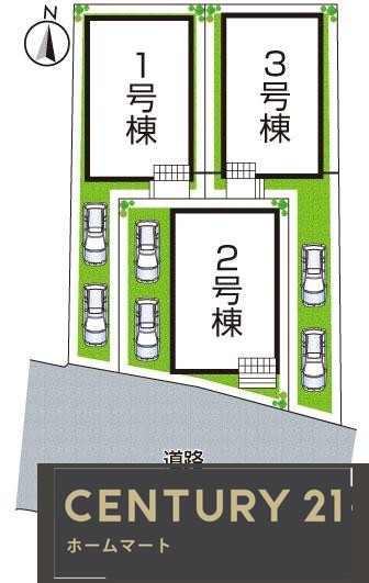 新築戸建 NEW一戸建て五ケ庄三番割（黄檗駅） 3380万円～3680万円の詳細情報 京都府宇治市五ケ庄三番割 写真11 センチュリー21ホームマート