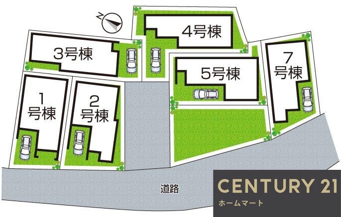 新築戸建 一戸建て上野町 3980万円～4280万円の詳細情報 大阪府茨木市上野町 写真24 センチュリー21ホームマート