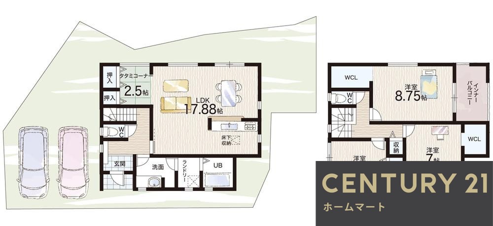 新築戸建 一戸建て道場町日下部（神鉄道場駅） 2980万円～3280万円の詳細情報 兵庫県神戸市北区道場町日下部 写真19 センチュリー21ホームマート