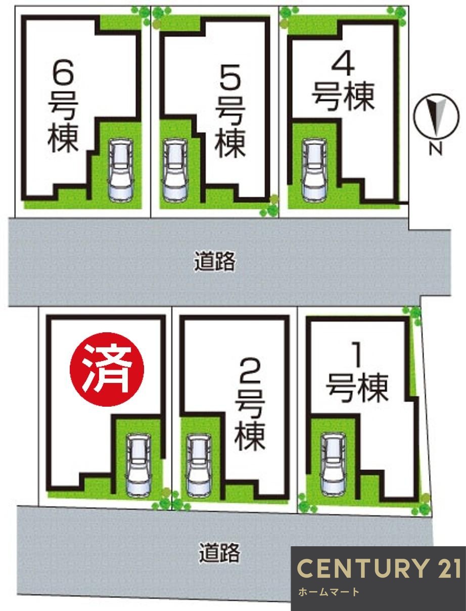 新築戸建 一戸建て寺前町２（ＪＲ長瀬駅） 3480万円～3980万円の詳細情報 大阪府東大阪市寺前町２ 写真12 センチュリー21ホームマート