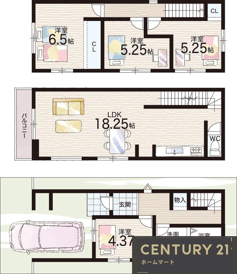 新築戸建 NEW一戸建て石津町３（石津駅） 3298万円の詳細情報 大阪府堺市堺区石津町３ 写真10 センチュリー21ホームマート