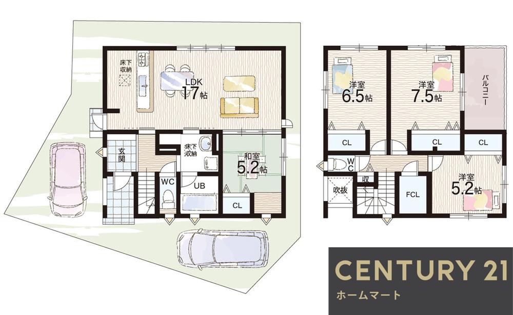新築戸建 一戸建て岡本４（羽倉崎駅） 2998万円・3198万円の詳細情報 大阪府泉佐野市岡本４ 写真12 センチュリー21ホームマート