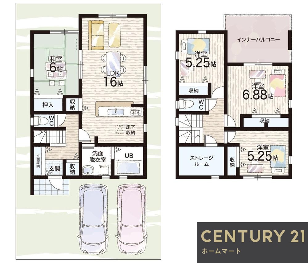 新築戸建 一戸建て曽我町（八木西口駅） 3280万円の詳細情報 奈良県橿原市曽我町 写真13 センチュリー21ホームマート