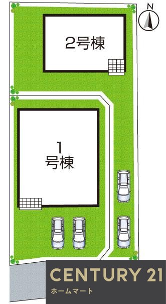 新築戸建 NEW一戸建て大字百済（松塚駅） 2480万円・2680万円の詳細情報 奈良県北葛城郡広陵町大字百済 写真11 センチュリー21ホームマート