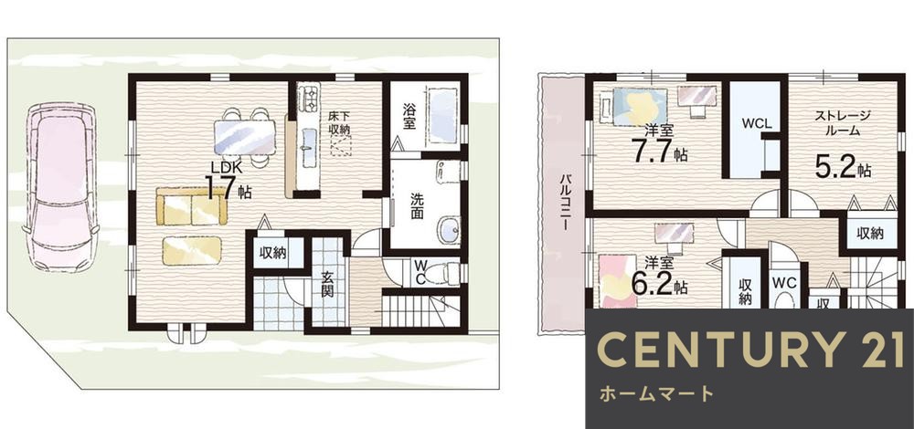 新築戸建 一戸建て高柳７ 3380万円の詳細情報 大阪府寝屋川市高柳７ 写真14 センチュリー21ホームマート