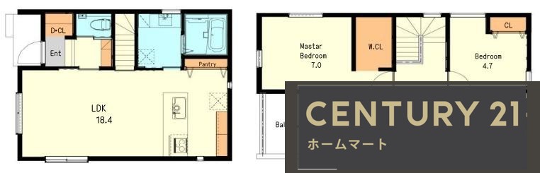 新築戸建 NEW一戸建て常光寺１（尼崎駅） 4980万円の詳細情報 兵庫県尼崎市常光寺１ 写真8 センチュリー21ホームマート