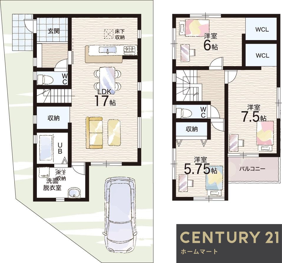 新築戸建 一戸建て藤井寺市藤ケ丘 全６邸 一戸建ての詳細情報 大阪府藤井寺市藤ケ丘３ 写真23 センチュリー21ホームマート