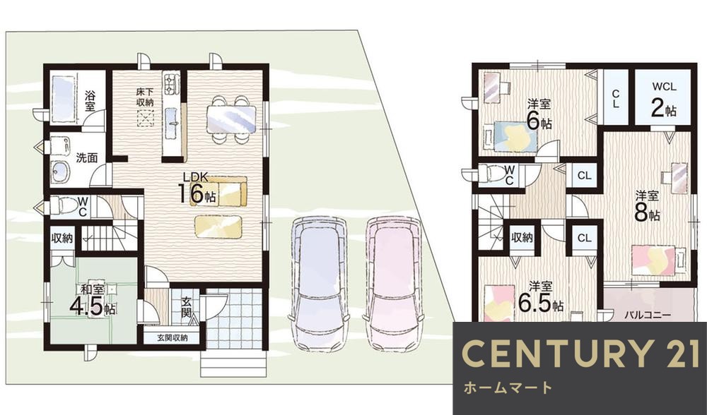 新築戸建 一戸建て生駒市萩の台 全3邸 一戸建て第2期の詳細情報 奈良県生駒市萩の台 写真24 センチュリー21ホームマート