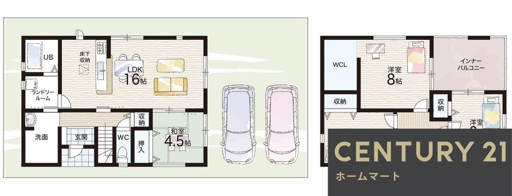 新築戸建 一戸建て天理市指柳町 全6邸 一戸建て第2期の詳細情報 奈良県天理市指柳町 写真24 センチュリー21ホームマート