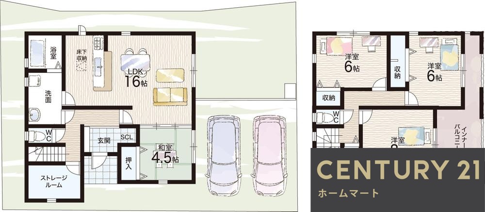 新築戸建 一戸建て七山２（東佐野駅） 2780万円～2980万円の詳細情報 大阪府泉南郡熊取町七山２ 写真15 センチュリー21ホームマート