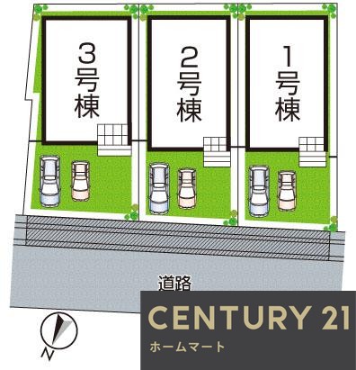 新築戸建 一戸建て枚方市渚本町 全3邸 一戸建て1期の詳細情報 大阪府枚方市渚本町 写真21 センチュリー21ホームマート