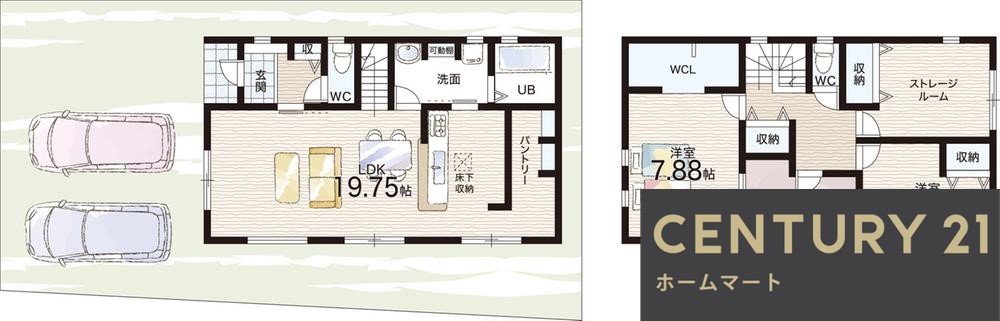 新築戸建 NEW一戸建て福田 3180万円・3280万円の詳細情報 大阪府堺市中区福田 写真14 センチュリー21ホームマート