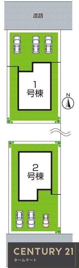 新築戸建 NEW一戸建て矢田町 2980万円・3180万円の詳細情報 奈良県大和郡山市矢田町 写真14 センチュリー21ホームマート