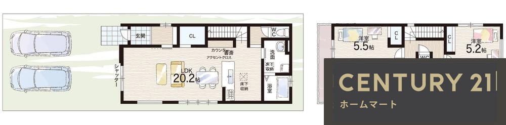 新築戸建 NEW一戸建て堀上緑町１（津久野駅） 4799万円の詳細情報 大阪府堺市西区堀上緑町１ 写真12 センチュリー21ホームマート