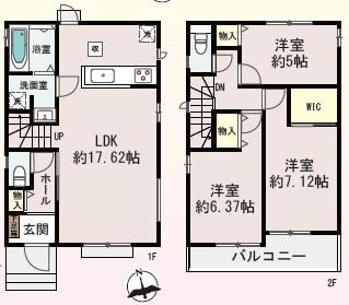 新築戸建 NEW一戸建て長尾東町１（長尾駅） 3690万円・3890万円の詳細情報 大阪府枚方市長尾東町１ 写真9 センチュリー21ホームマート