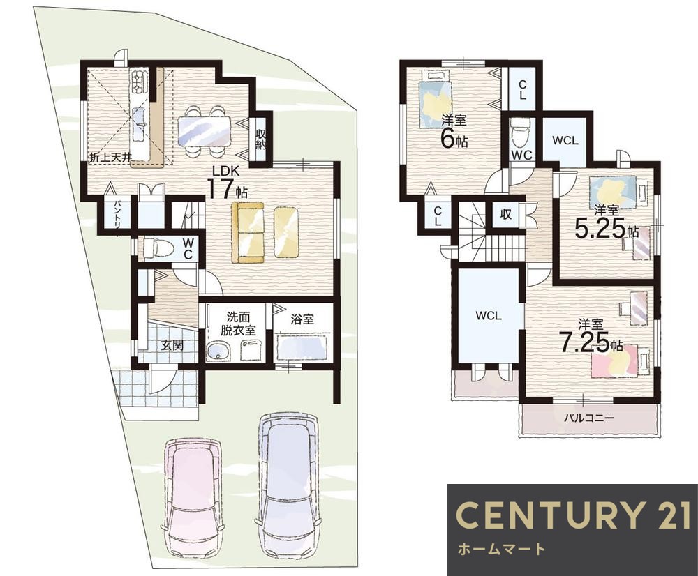 新築戸建 NEW一戸建て国分東条町（河内国分駅） 2630万円・2930万円の詳細情報 大阪府柏原市国分東条町 写真14 センチュリー21ホームマート