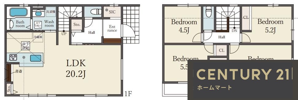 新築戸建 NEW一戸建て花屋敷つつじガ丘（雲雀丘花屋敷駅） 4998万円・5298万円の詳細情報 兵庫県宝塚市花屋敷つつじガ丘 写真15 センチュリー21ホームマート
