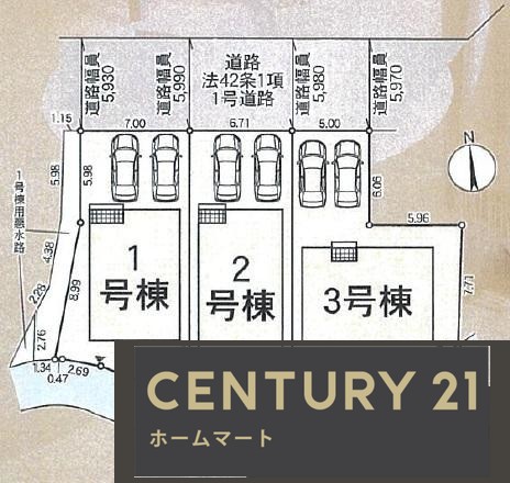 新築戸建 NEW一戸建て枚方市招提南町 全3邸 一戸建て 第5期の詳細情報 大阪府枚方市招提南町１ 写真23 センチュリー21ホームマート