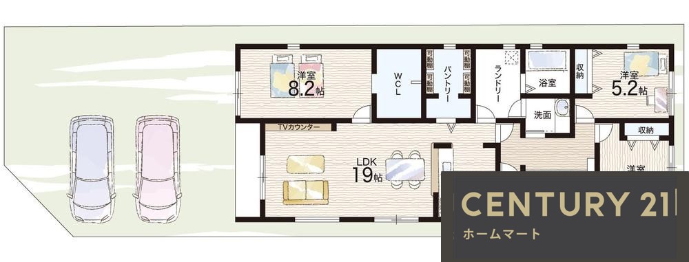 新築戸建 一戸建て大字西坊城（浮孔駅） 2880万円～3180万円の詳細情報 奈良県大和高田市大字西坊城 写真11 センチュリー21ホームマート