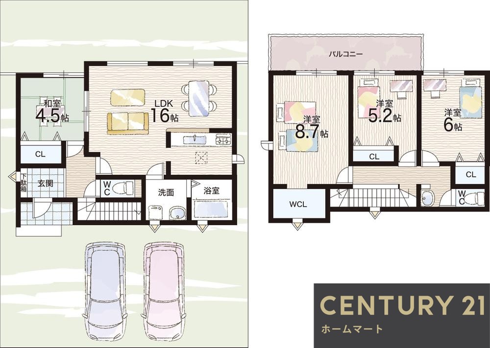 新築戸建 一戸建て東近江市林田町 一戸建て 全１６邸第２４－１・２期の詳細情報 滋賀県東近江市林田町 写真20 センチュリー21ホームマート