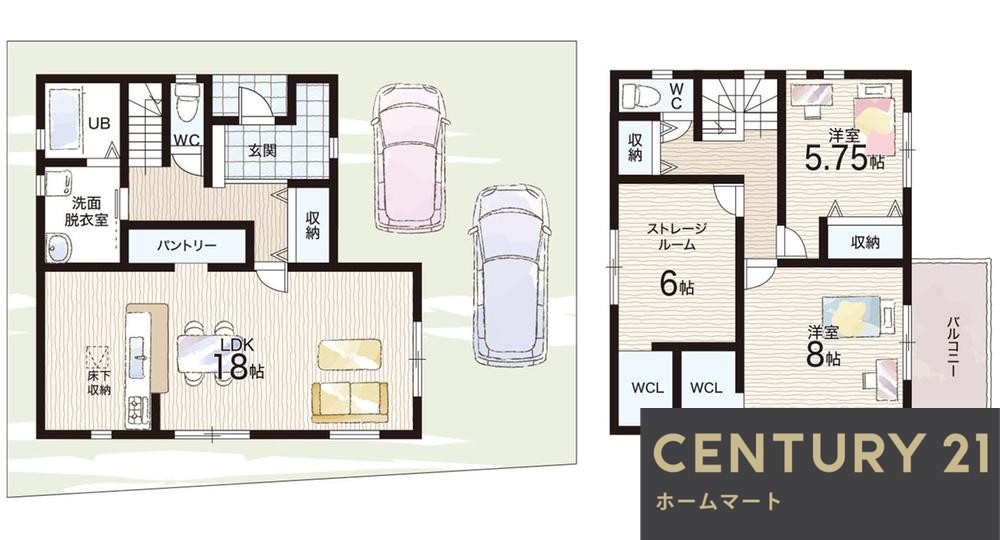 新築戸建 NEW一戸建て岸城町（蛸地蔵駅） 3880万円～4080万円の詳細情報 大阪府岸和田市岸城町 写真12 センチュリー21ホームマート
