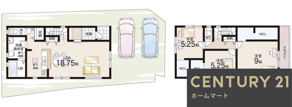 新築戸建 NEW一戸建て岸城町（蛸地蔵駅） 3880万円～4080万円の詳細情報 大阪府岸和田市岸城町 写真14 センチュリー21ホームマート