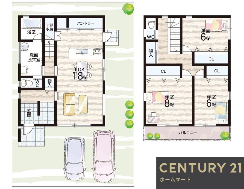 新築戸建 一戸建て下瓦屋（井原里駅） 3280万円の詳細情報 大阪府泉佐野市下瓦屋 写真13 センチュリー21ホームマート