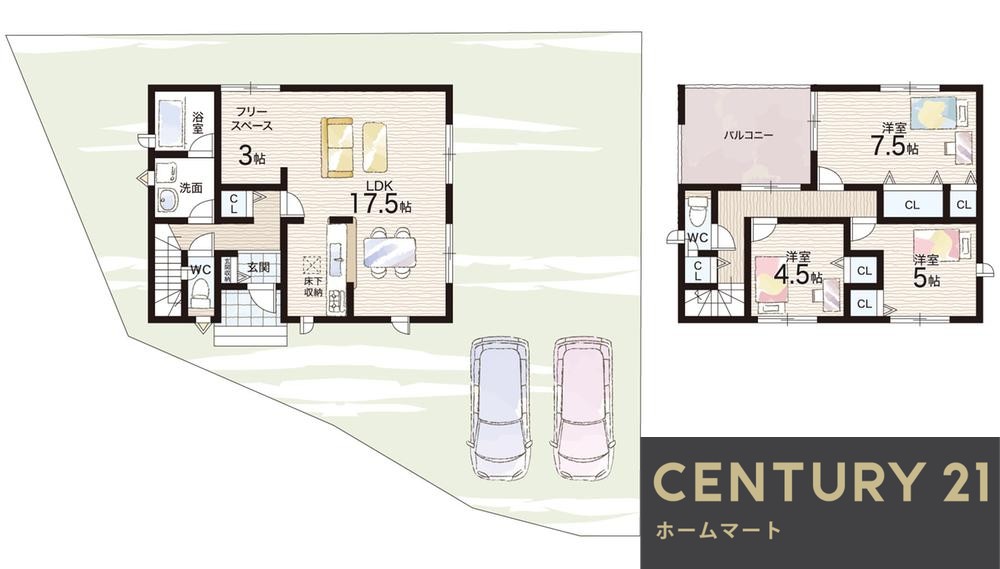 新築戸建 一戸建て箱作（箱作駅） 2380万円の詳細情報 大阪府阪南市箱作 写真10 センチュリー21ホームマート