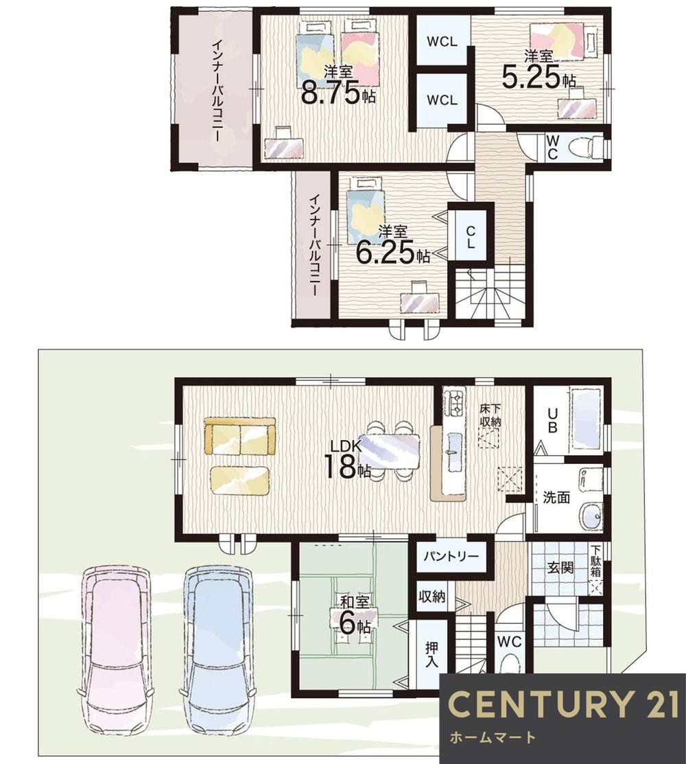 新築戸建 一戸建て大字南十三（御所駅） 2180万円～2480万円の詳細情報 奈良県御所市大字南十三 写真14 センチュリー21ホームマート