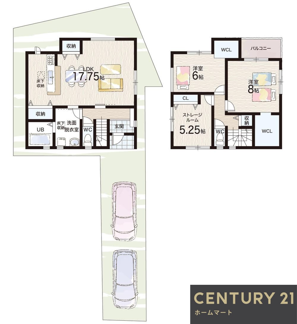 新築戸建 一戸建て堺市堺区香ヶ丘町 全６邸 一戸建て第２期の詳細情報 大阪府堺市堺区香ヶ丘町１ 写真23 センチュリー21ホームマート